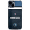 NBA Minnesota Timberwolves Jersey iPhone 15 Clear Case